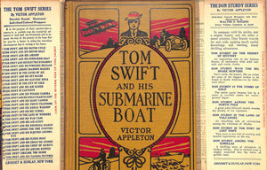 "Tom Swift And His Submarine Boat" 1910 APPLETON, Victor