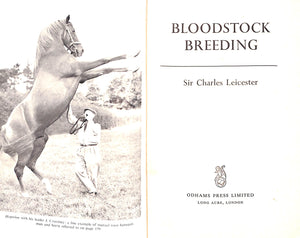 "Bloodstock Breeding" 1958 LEICESTER, Sir Charles
