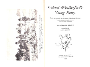 "Colonel Weatherford's Young Entry" 1991 GRAND, Gordon