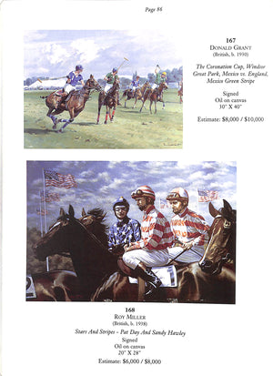 Sporting Paintings: Drawings and Sculpture - August 8, 1997