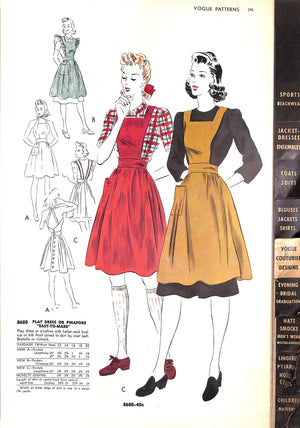 "Vogue Patterns Fall 1940" (SOLD)
