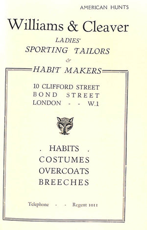 "Baily's Hunting Directory 1935-1936 with Diary and Hunt Maps" 1935