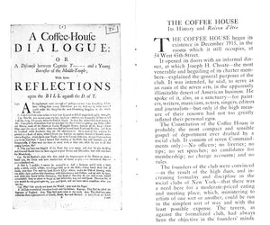 "The Coffee House: A Private Club Together w/ A List Of Members" April 15, 1957