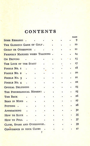 "Quick Cuts To Good Golf" 1928 Stancliffe