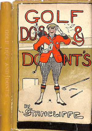 "Golf Do's & Dont's" 1926 Stancliffe