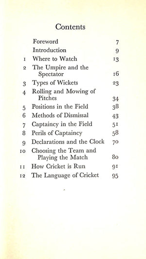 "Watching Cricket" 1962 ALSTON, Rex