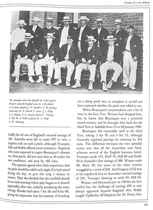 "The Turbulent Years of Australian Cricket: 1893-1917" POLLARD, Jack