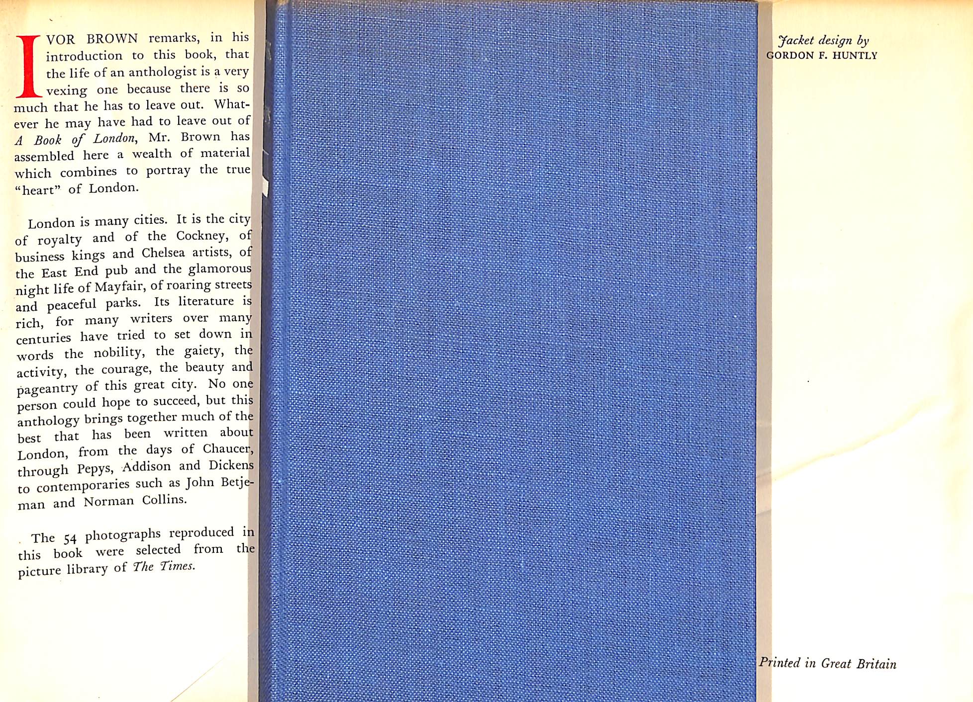 "A Book Of London" 1961 BROWN, Ivor [edited by]