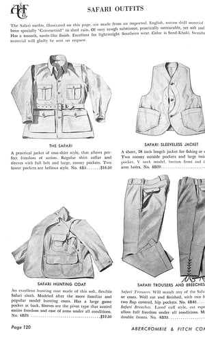 Abercrombie & Fitch Hunting/ Shooting 1939 Catalog