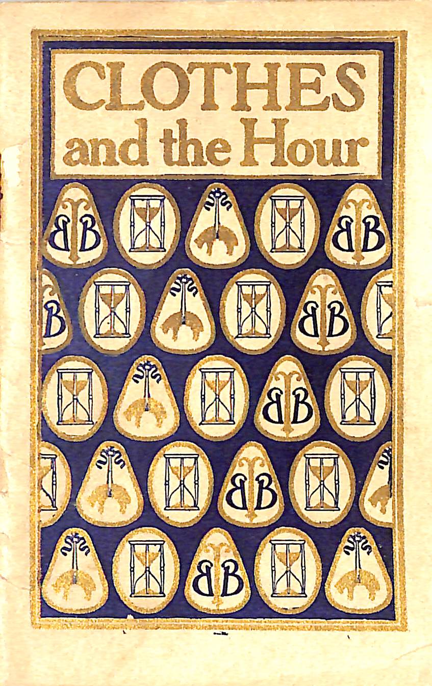 "Brooks Brothers Clothes And The Hour" 1905