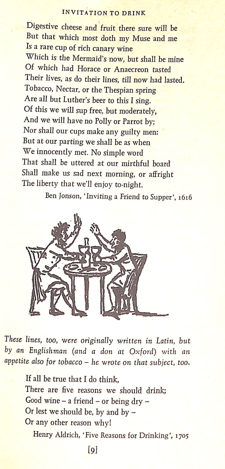 "Wine" 1984 ARLOTT, John [compiled by]