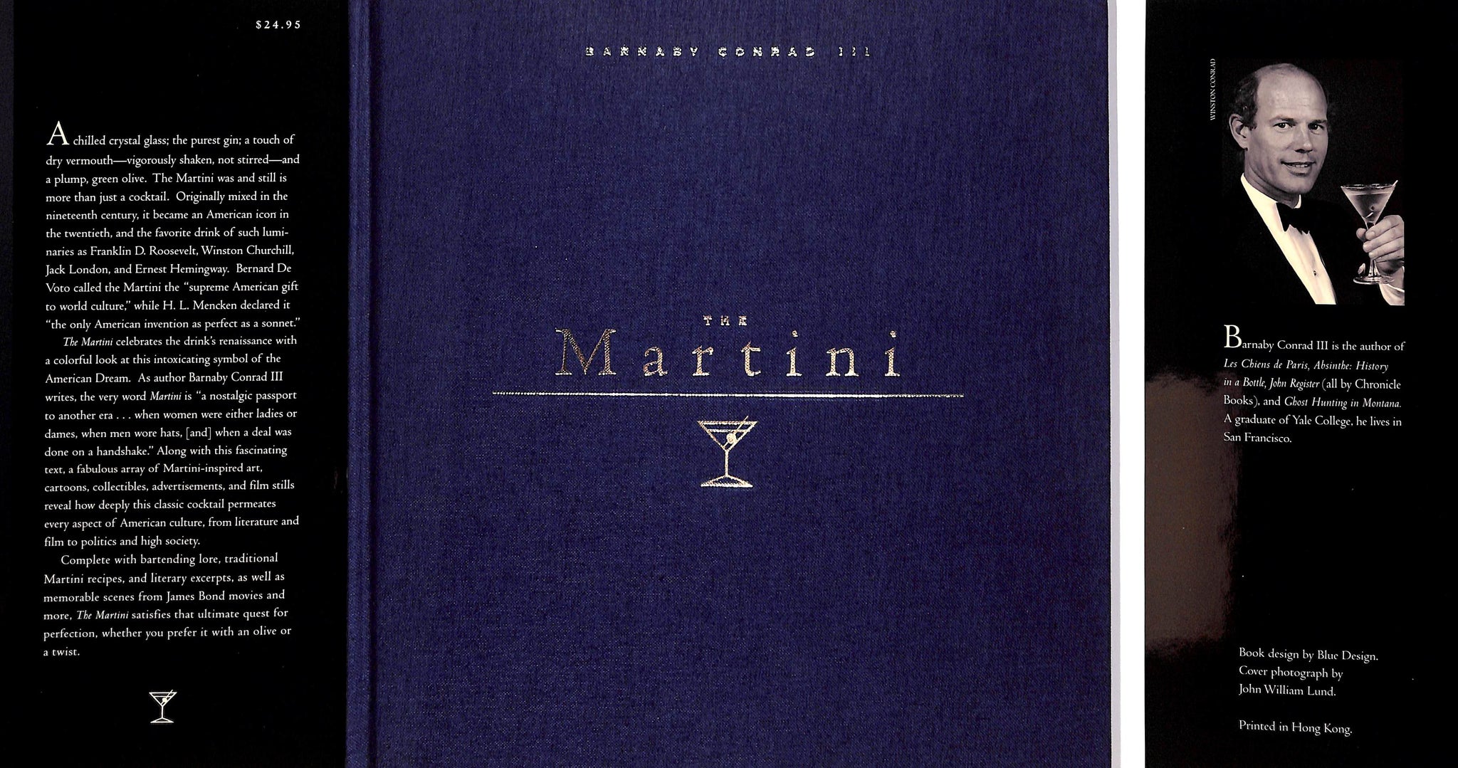 "The Martini: An Illustrated History Of An American Classic" 1995 CONRAD, Barnaby III (INSCRIBED)