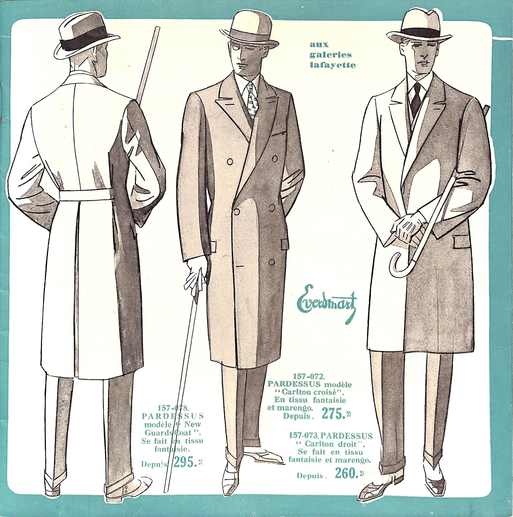 "Aux Galeries Lafayette Maison Vendant Le Meilleur Marche De Tout Paris Ete" 1926