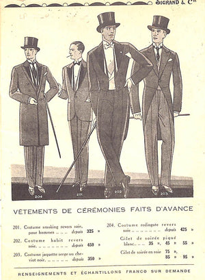 Sigrand & Cie Printemps-Ete 1927