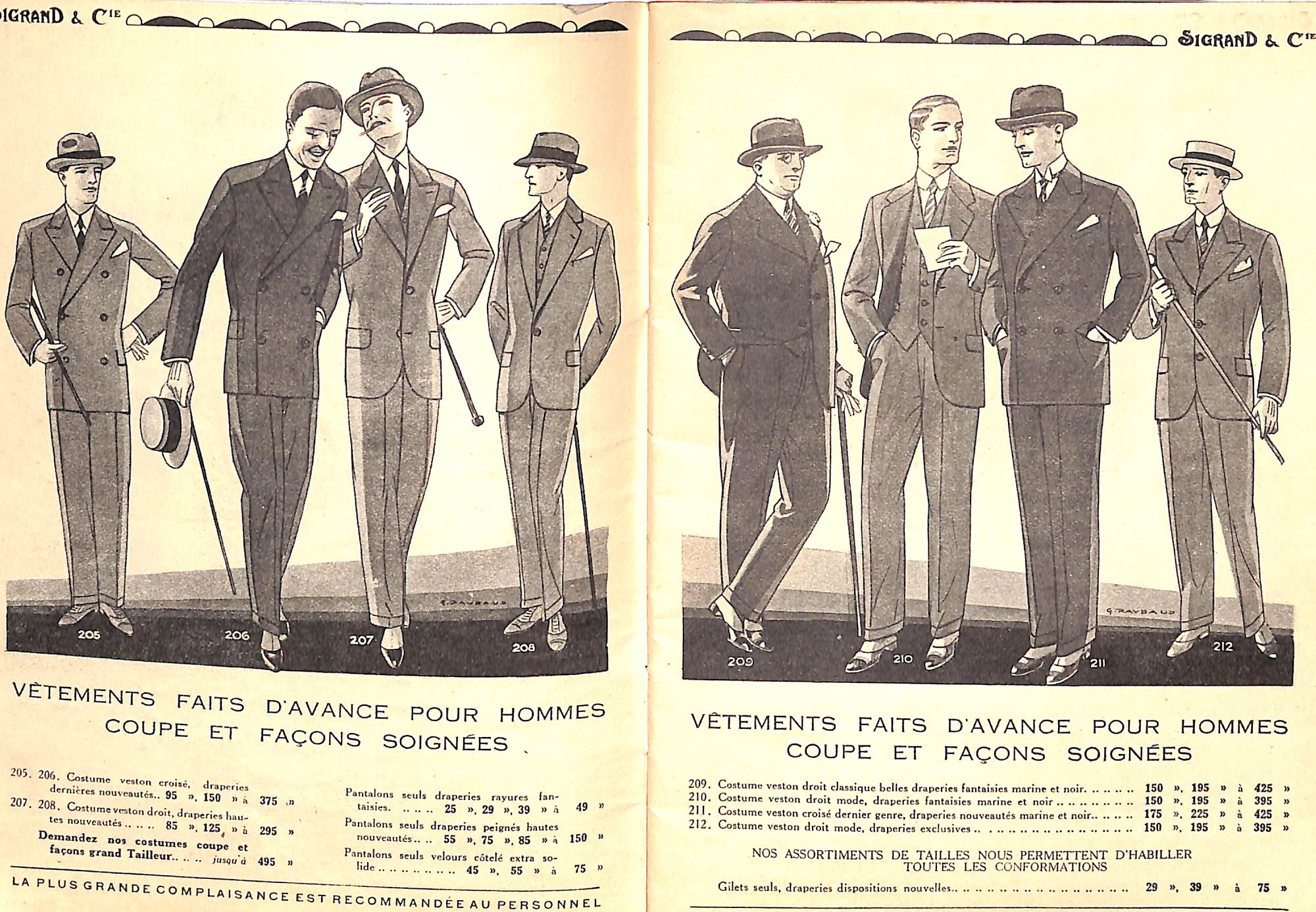 Sigrand & Cie Printemps-Ete 1927