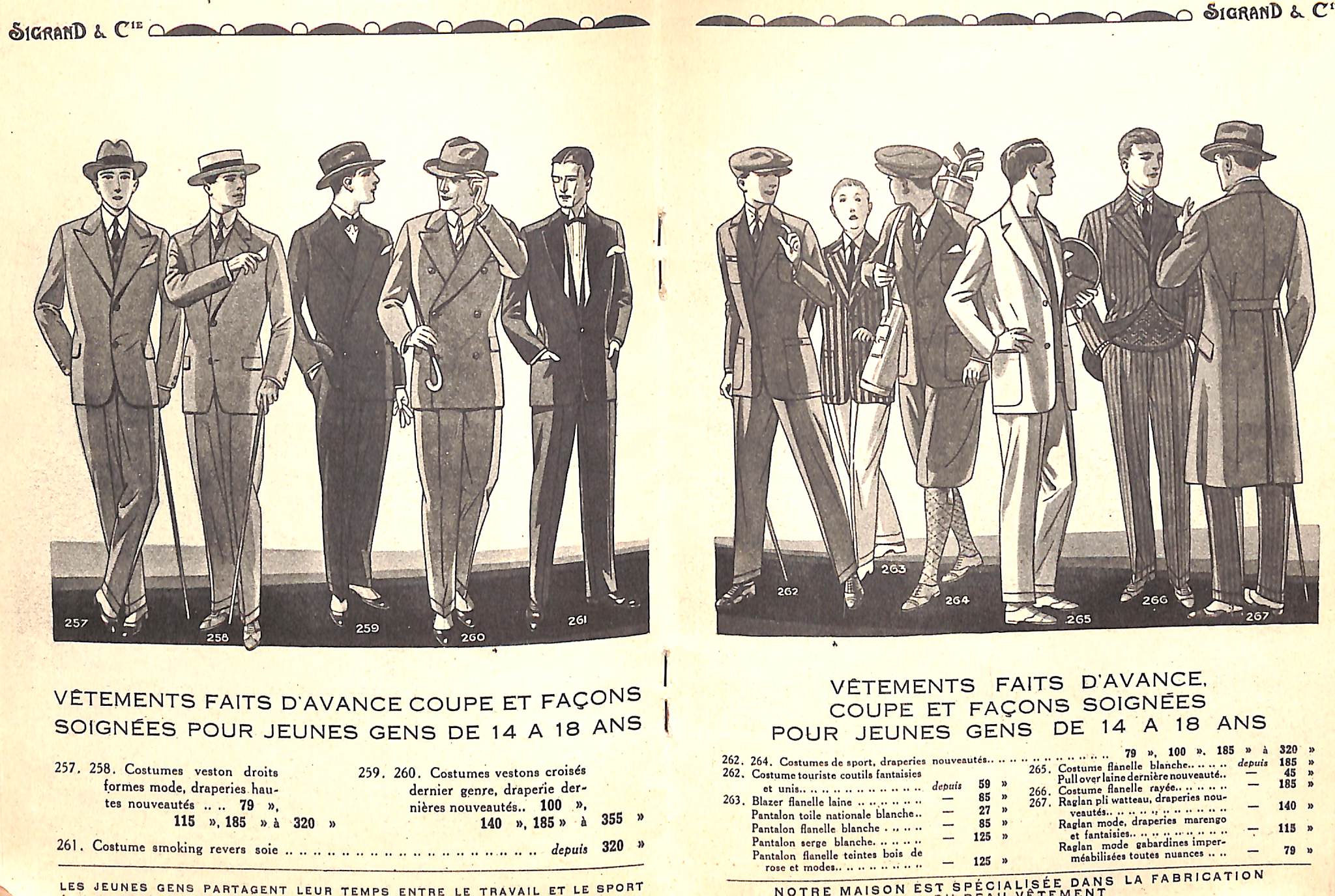 Sigrand & Cie Printemps-Ete 1927