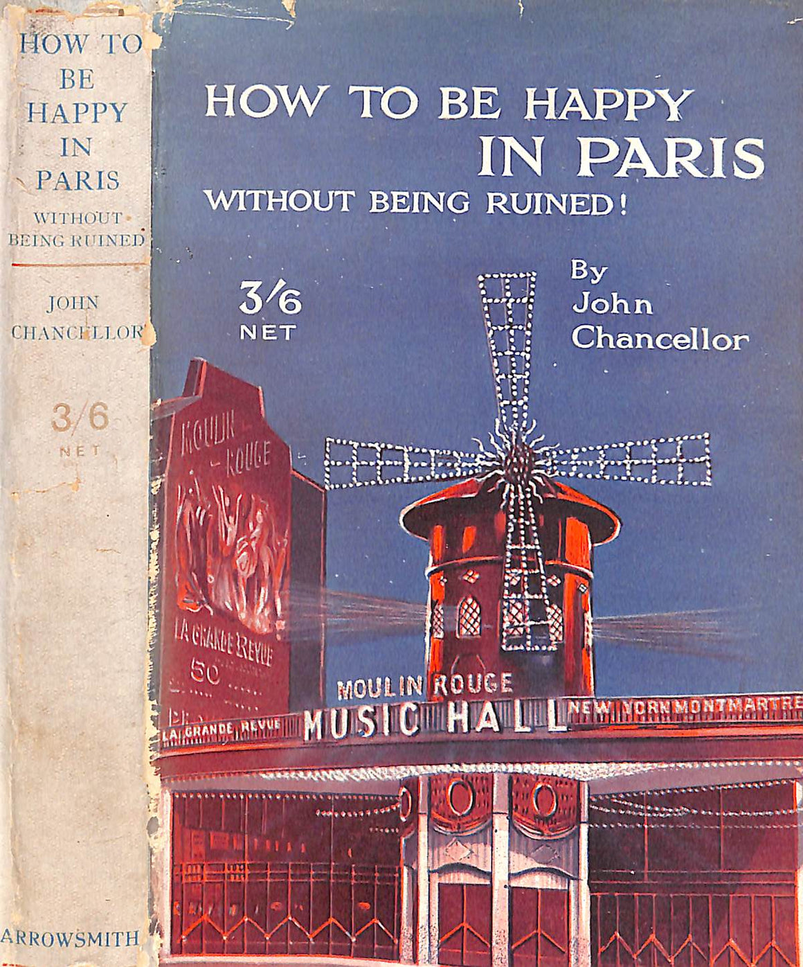 "How To Be Happy In Paris Without Being Ruined!" 1926 CHANCELLOR, John
