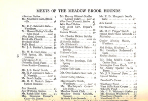 "Meadow Brook Club M.B.H. Year Book" 1936