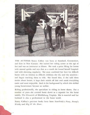 "Show Pony" 1954 CAFFREY, Nancy w/ Illustrations by Paul Brown
