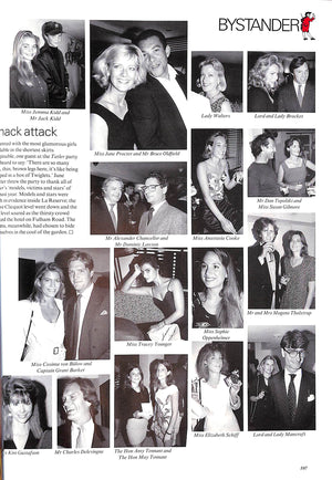 Tatler w/ Princess Grace December 1991/ January 1992