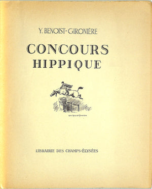 "Concours Hippique" 1949 BENOIST-GIRONIERE, Y.