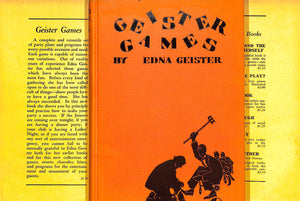 "Geister Games" 1930 GEISTER, Edna