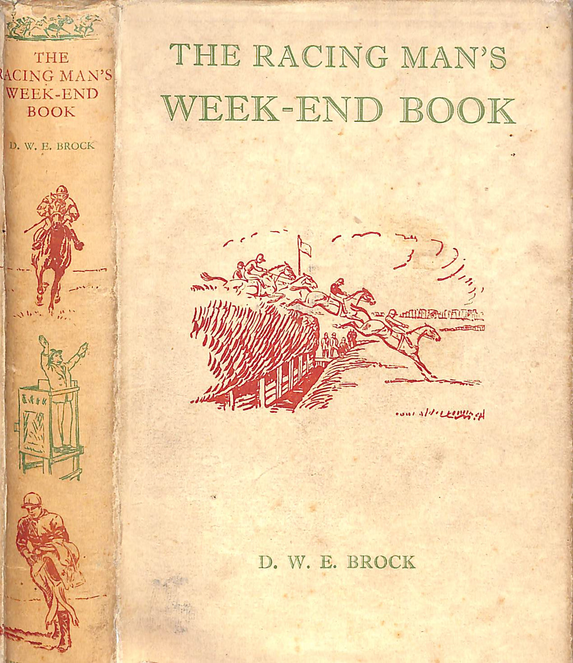 "The Racing Man's Week-End Book" 1949 BROCK, D.W.E.