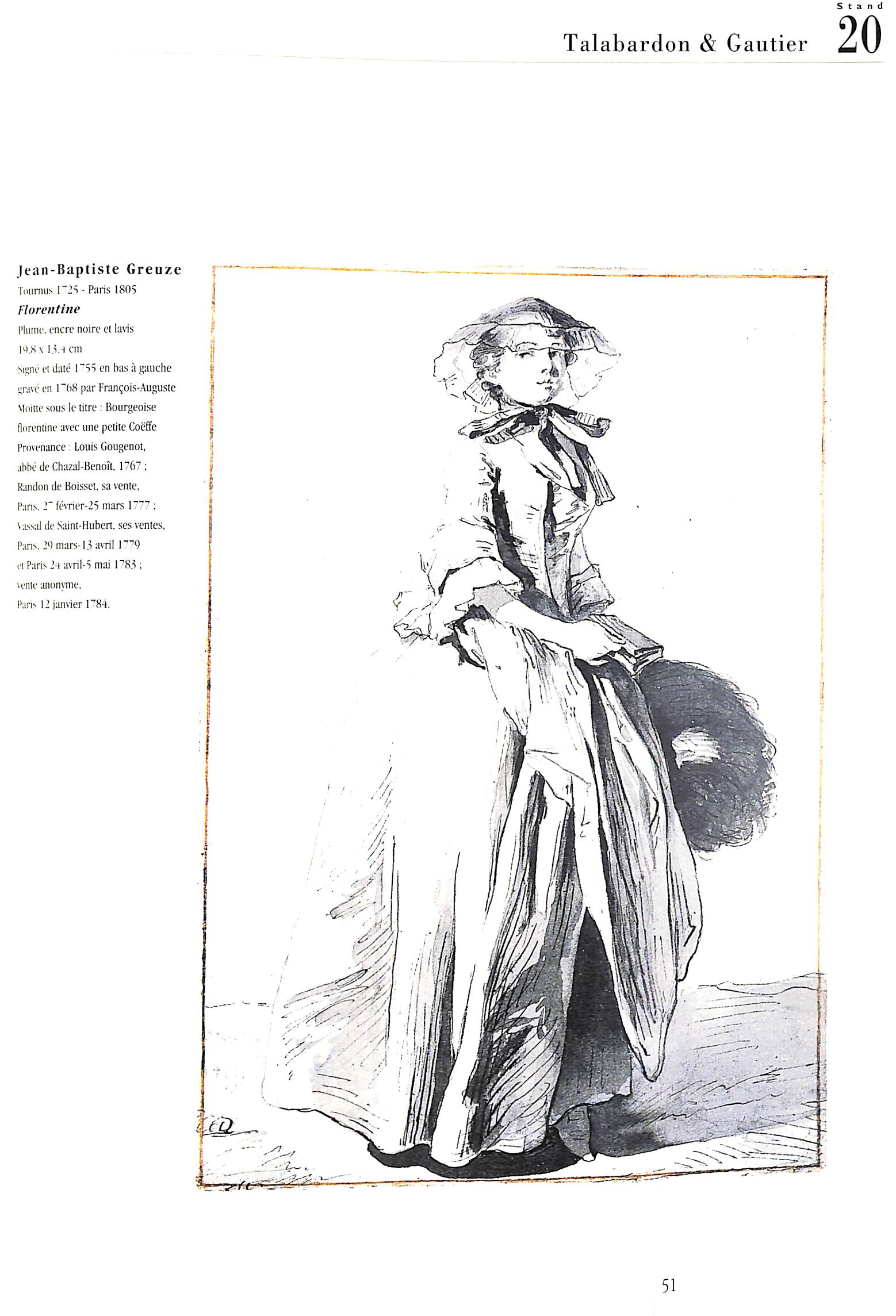 "Salon Du Dessin 1999 / Pierre Le-Tan"