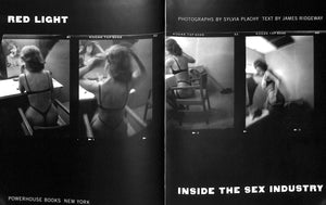 "Red Light: Inside The Sex Industry" 1996 RIDGEWAY, James [text by]