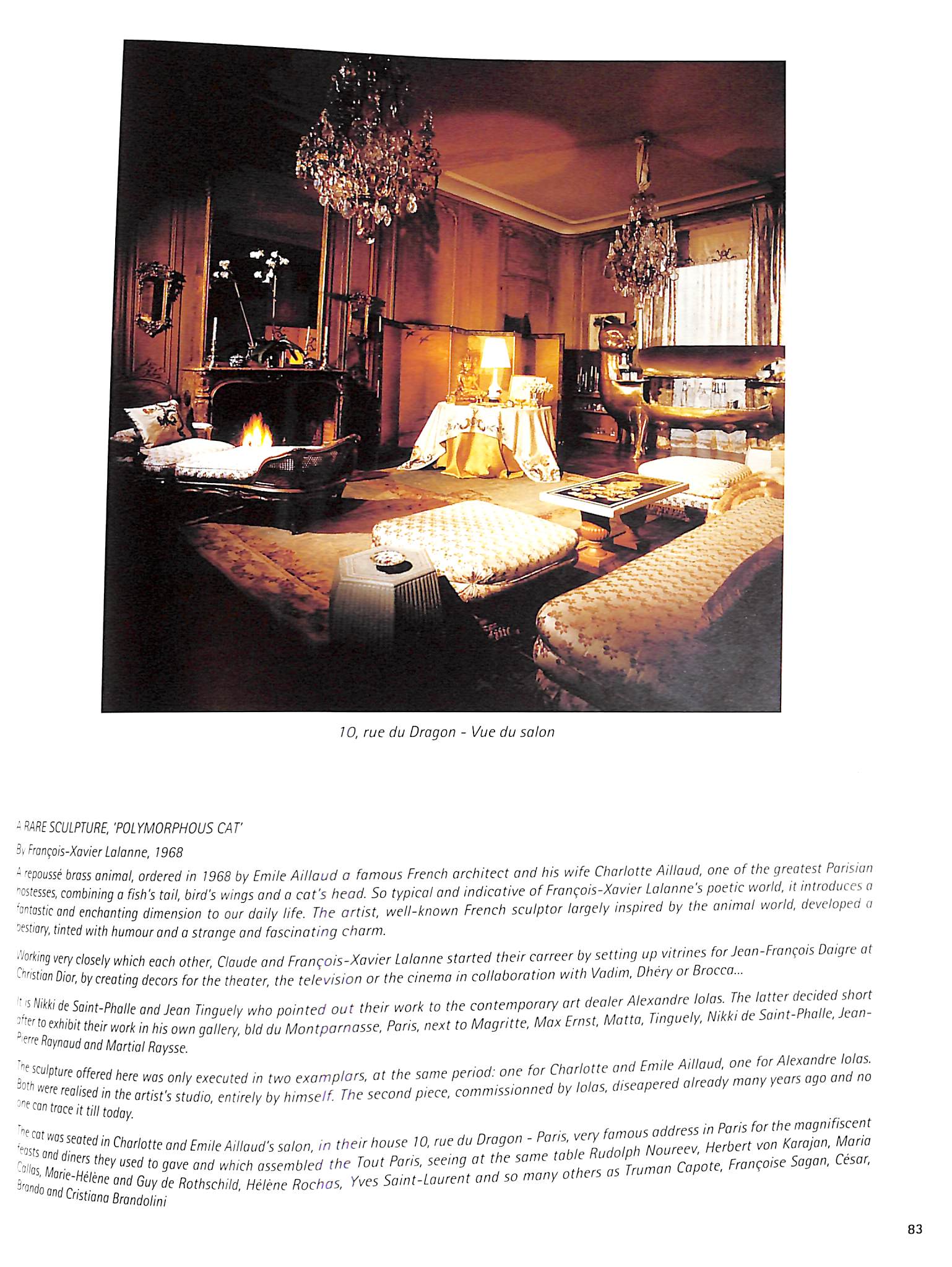 Arts Decoratifs Du XXeme Siecle - 18 Novembre 2002 Christie's Paris