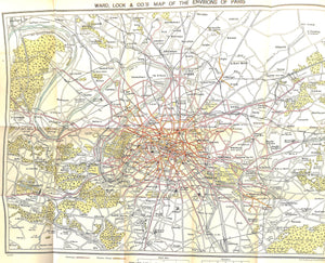 "Handbook To Paris And Its Environs" 1927
