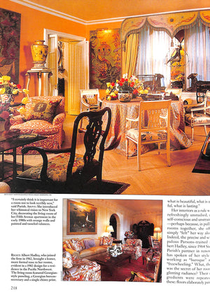 Architectural Digest: Interior Design Legends January 2000