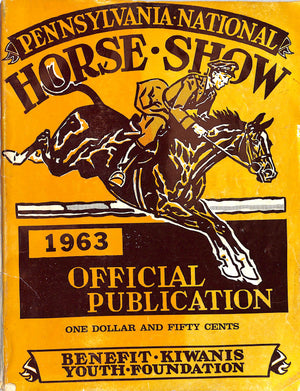"Pennsylvania National Horse Show" 1963 (SOLD)