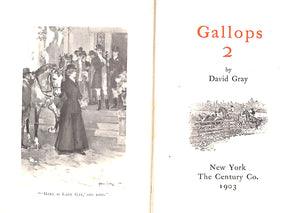 "Gallops 1 & 2" 1904 GRAY, David (INSCRIBED)