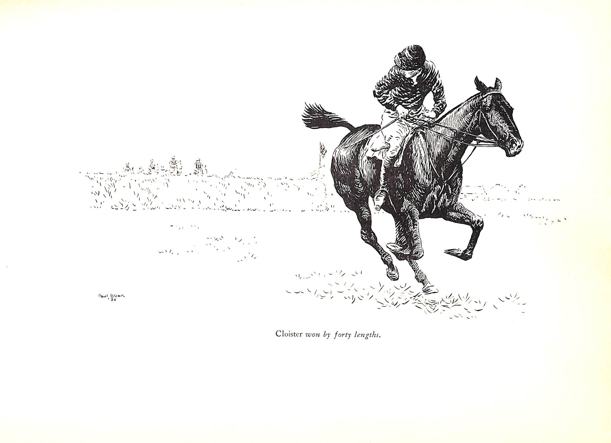 "Aintree Grand Nationals Past And Present" 1930 BROWN, Paul