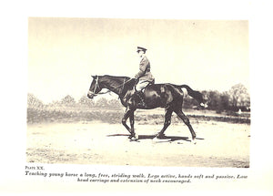 "Riding And Schooling Horses" 1934 CHAMBERLIN, Lt. Col. Harry D.