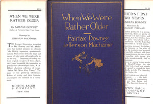 "When We Were Rather Older" 1926 DOWNEY, Fairfax (SOLD)