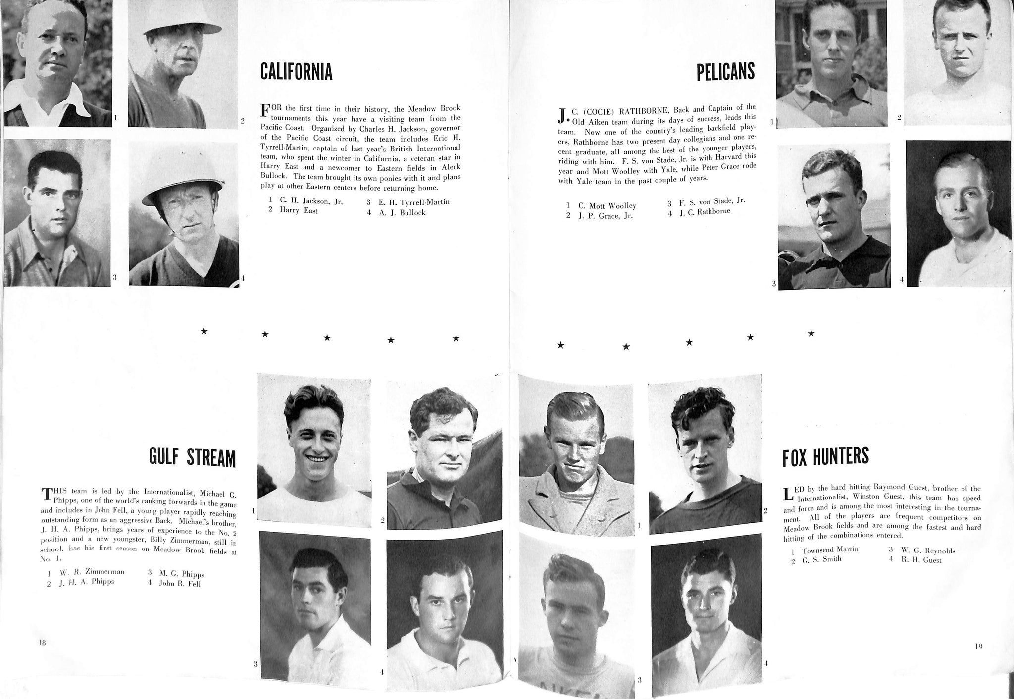 Meadow Brook Club Spring Polo Championships 1937