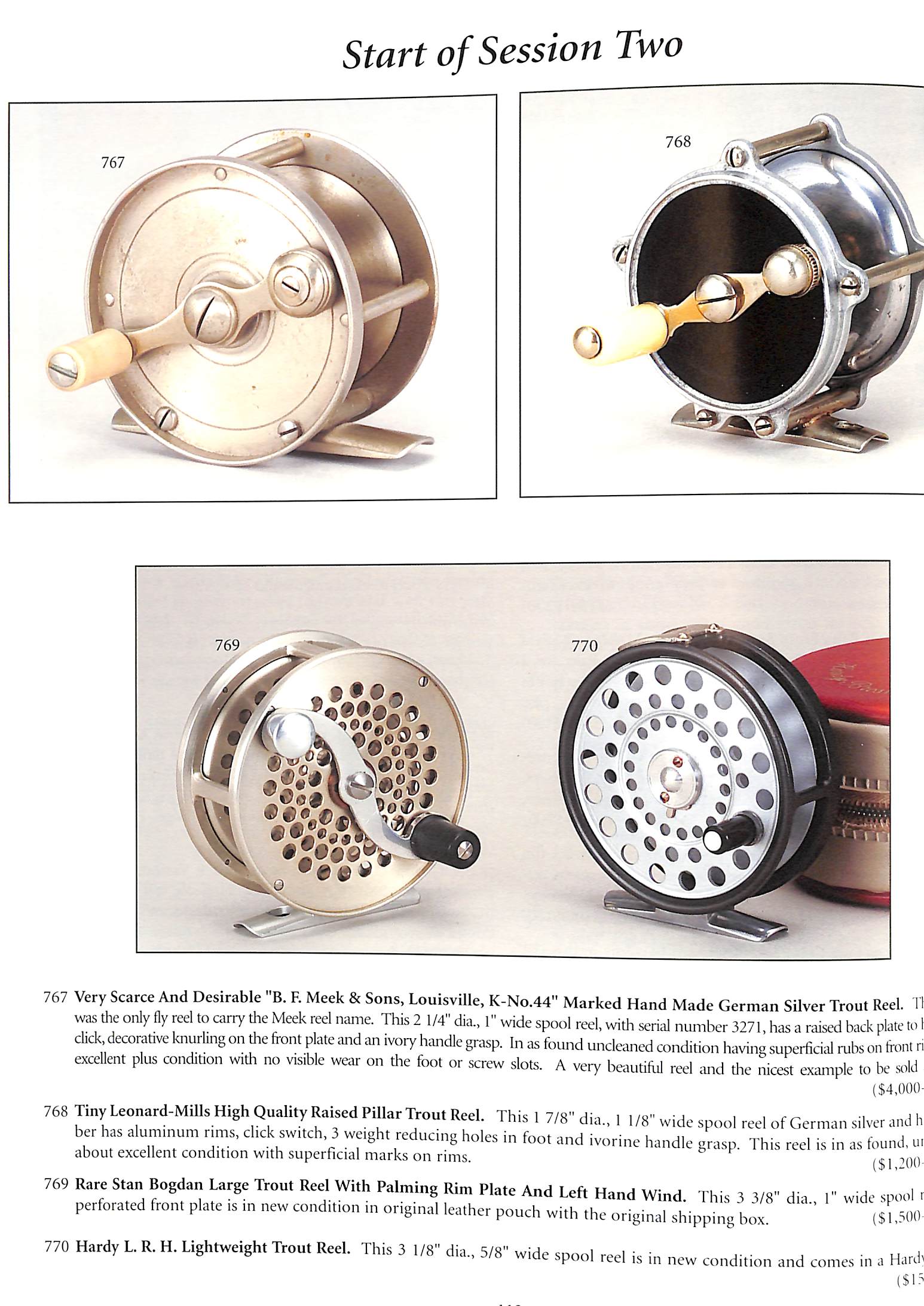 Lang's Sporting Collectables: America's Leading Fishing Tackle Auctio Lang's Sporting Collectables: America's Leading Fishing Tackle Auctio