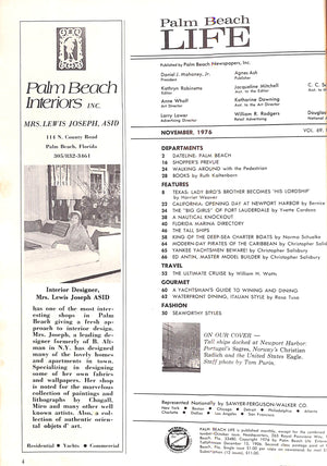 Palm Beach Life: November 1976