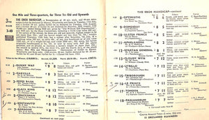 York Races: 22nd August, 1962 Official Programme