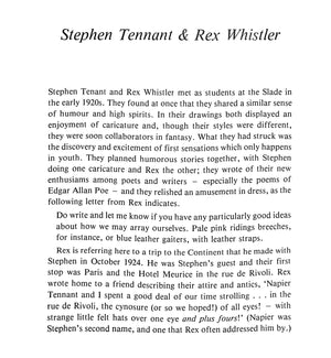 "Rex Whistler, Stephen Tennant And Their Two Semi-Circles" 1987 Catalogue