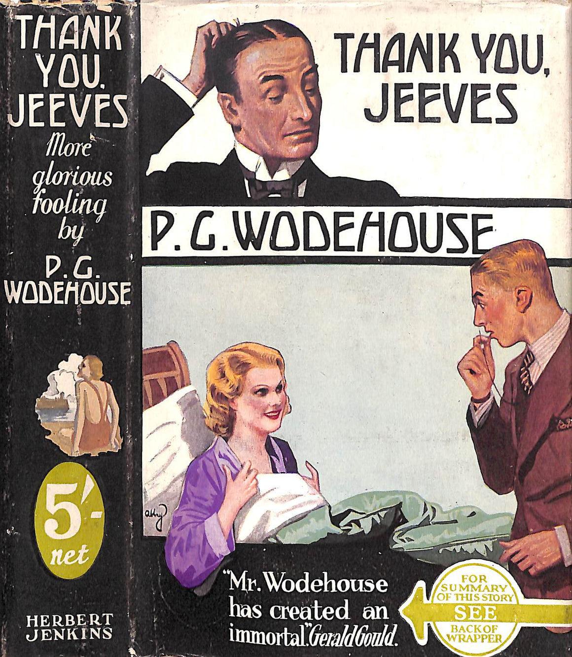 "Thank You, Jeeves" 1951 WODEHOUSE, P.G.