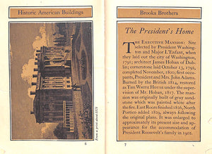 "Historic American Buildings And Mansions" 1924 Brooks Brothers (SOLD)