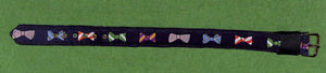 "O'Connell's Navy w/ Multi-Bowties Grosgrain Ribbon Watch Strap" (New)
