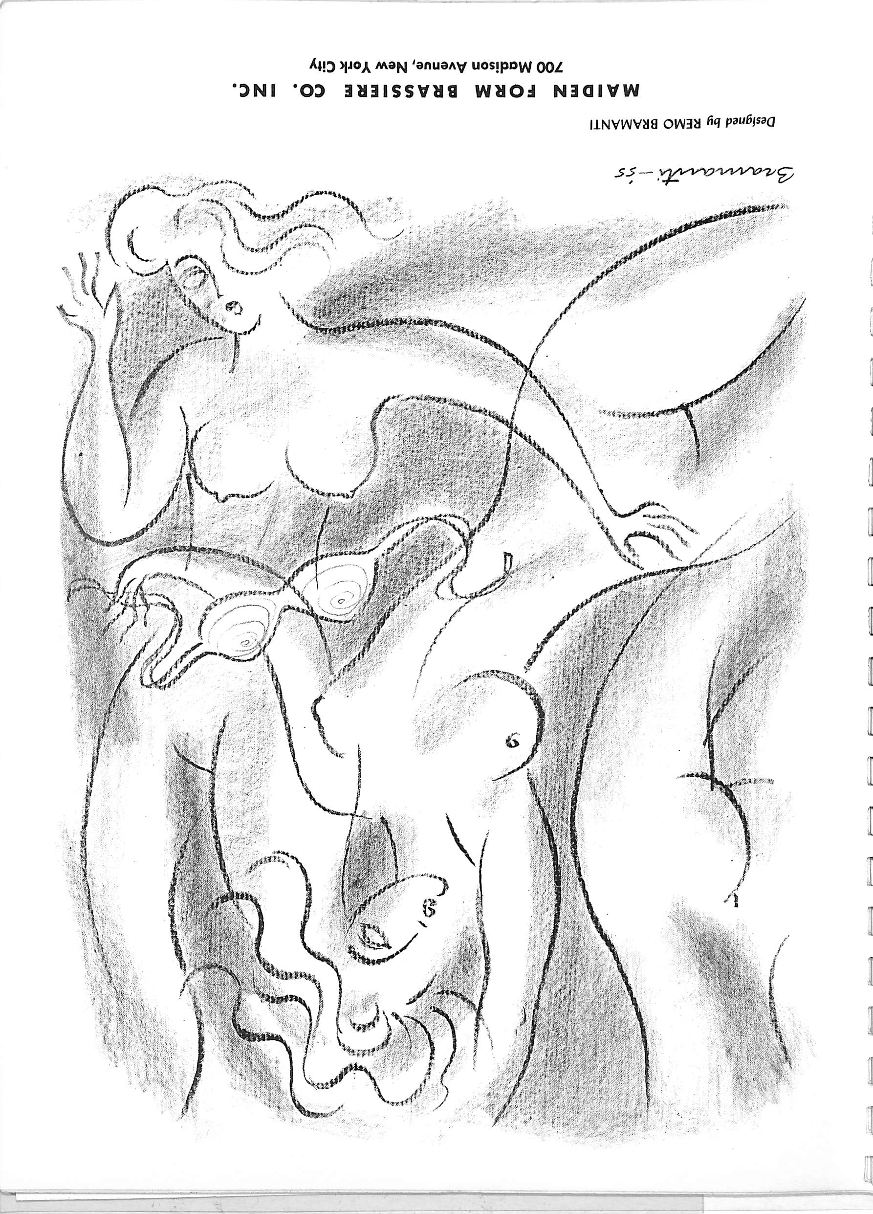 "Improvisations Bal Fantastique Masquerade Hotel Sheraton Astor 1955" GOODMAN, Bertram [editor and art director] (SOLD)