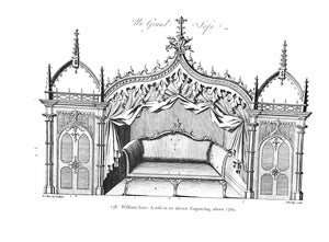 "English Furniture Designs Of The Eighteenth Century" 1958 WARD-JACKSON, Peter
