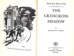 "The Crisscross Shadow" 1953 DIXON, Franklin W.