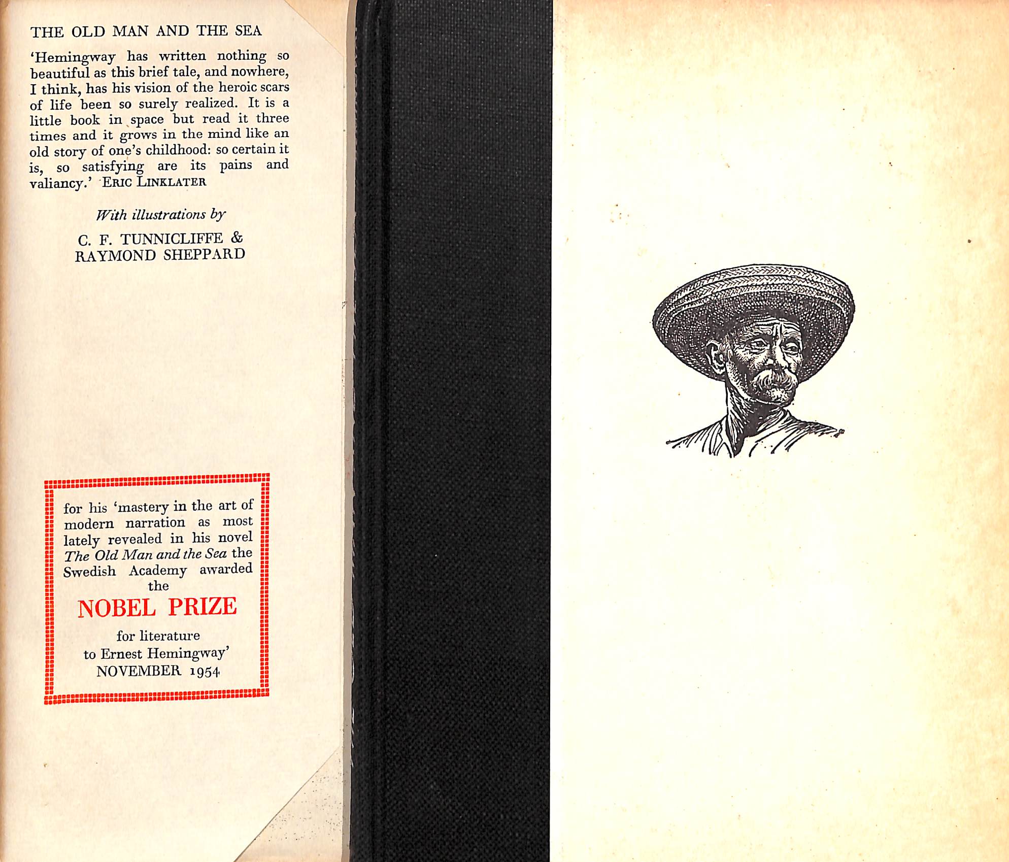"The Old Man And The Sea" 1955 HEMINGWAY, Ernest