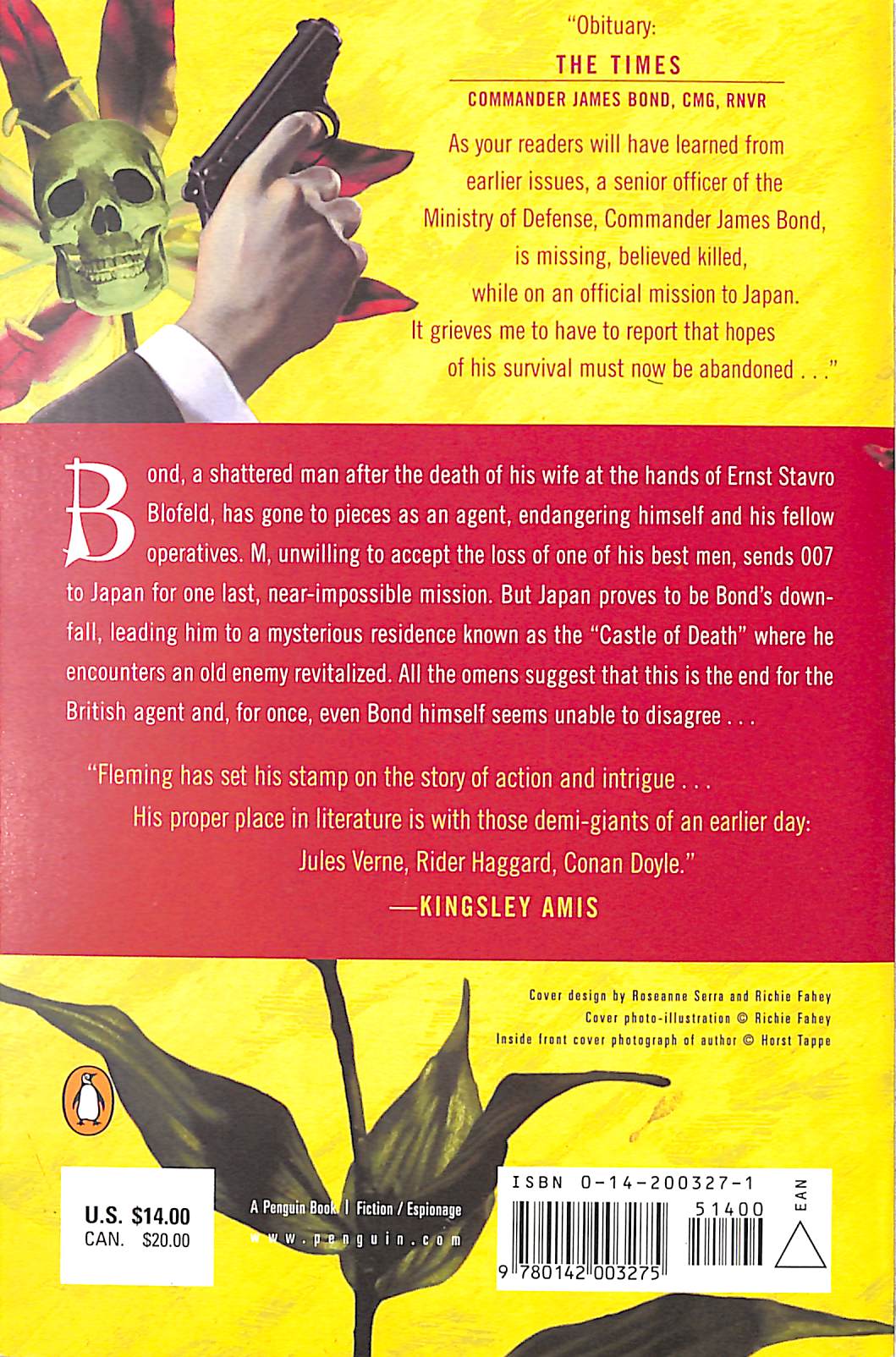 "You Only Live Twice" 2003 FLEMING, Ian